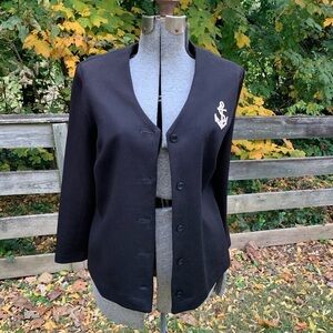 Vintage 1950-60’s Korell Anchor Sweater so Cute !